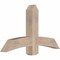 Ekena Millwork Bellingham Smooth Timber Gable Bracket, Douglas Fir, 48"W x 28"H x 5 1/2"D x 5 1/2"F, 14/12 Pitch GBW048X28X0606BEL00SDF - alternate 5
